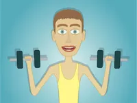 Muscle Clicker: Gym game